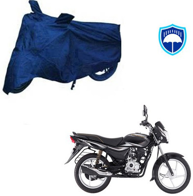 Feel heaven Waterproof Two Wheeler Cover for Bajaj(Platina 100 DTS-i, Blue)