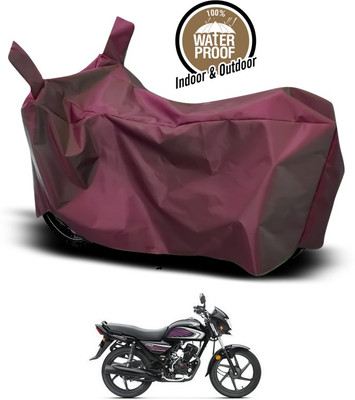 ANTHUB Waterproof Two Wheeler Cover for Honda(Dream Neo, Maroon)