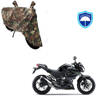 SRENTERPRISES Two Wheeler Cover for Kawasaki(Z250, Multicolor)