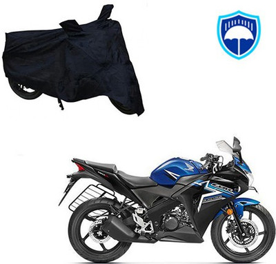 RPSENTTERPR Waterproof Two Wheeler Cover for Honda(CBR 150R, Black)