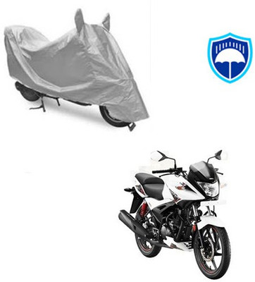 RPSENTTERPR Waterproof Two Wheeler Cover for Hero(Ignitor, Silver)