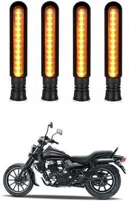 Delhismart Side LED Indicator Light for Bajaj Avenger 150(Amber)