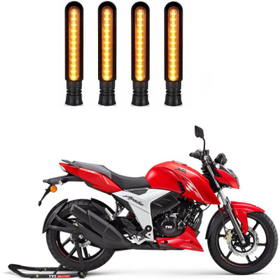 Delhismart Side LED Indicator Light for TVS Apache RTR 160(Amber)