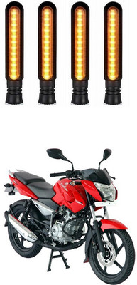 Delhismart Side LED Indicator Light for Bajaj Pulsar 135 LS DTS-i(Amber)