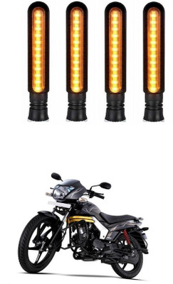 Delhismart Side LED Indicator Light for Mahindra Centuro(Amber)