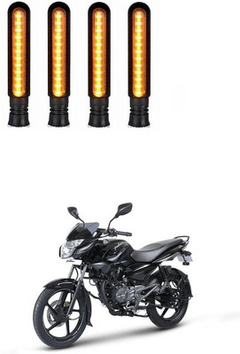 Delhismart Side LED Indicator Light for Bajaj Pulsar 135 DTS-i(Amber)