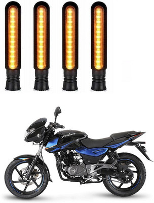 Delhismart Side LED Indicator Light for Bajaj Pulsar 150 DTS-i(Amber)