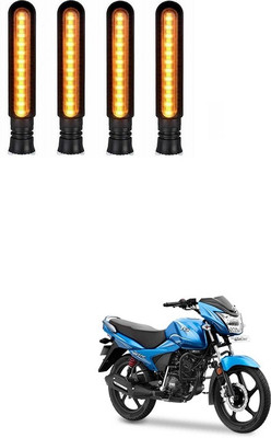 Delhismart Side LED Indicator Light for TVS Victor(Amber)