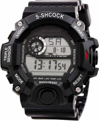Shiv Sai Creation g shok 60 g shok black digital watch - For Men Digital Watch - For Menatch - For Men Digital Watch  - For Boys