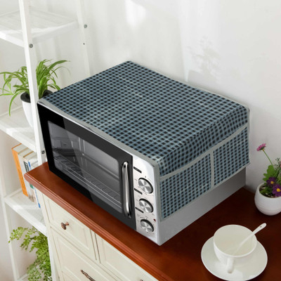 E-Retailer Microwave Oven  Cover(Width: 91 cm, Grey)