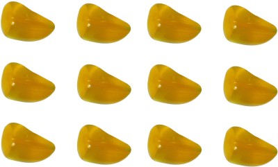 Safe-o-kid High Quality, Ball-Shaped,Colorful (2*1.5*2.7 cm) Corner Caps -Pack of 12- Free Delivery(Yellow)