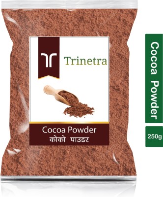 Trinetra Premium Quality Cocoa Powder-250gm (Pack Of 1) Cocoa Powder(250 g)