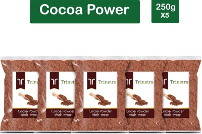 Trinetra Premium Quality Cocoa Powder-250gm (Pack Of 5) Cocoa Powder(5 x 250 g)