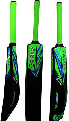 Shivgan GPS 1 HARD PLASTIC PVC CRICKET BAT FULL SIZE WITH BIG EDGE PVC/Plastic Cricket  Bat For 15+ Yrs(750 g)
