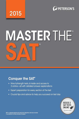 PETERSON'S MASTER THE SAT 2015(English, Paperback, unknown)