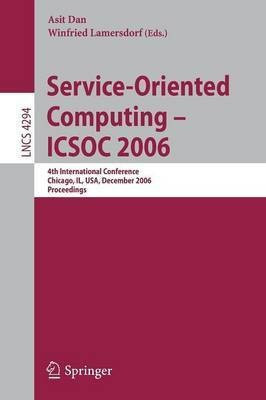 Service-Oriented Computing - ICSOC 2006(English, Paperback, unknown)