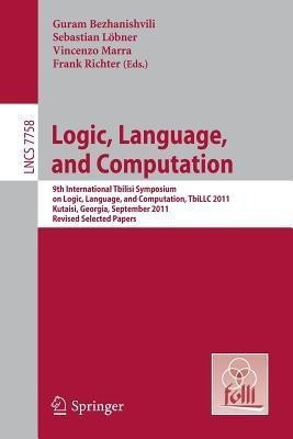 Logic, Language, and Computation(English, Paperback, unknown)