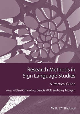 Research Methods in Sign Language Studies(English, Hardcover, Orfanidou Eleni)