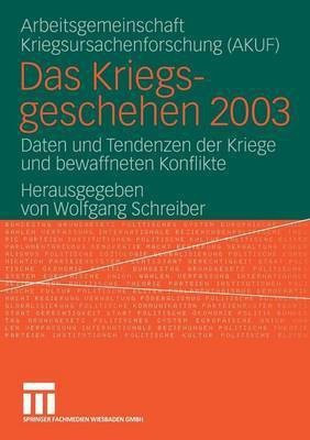 Das Kriegsgeschehen 2003(German, Paperback, unknown)