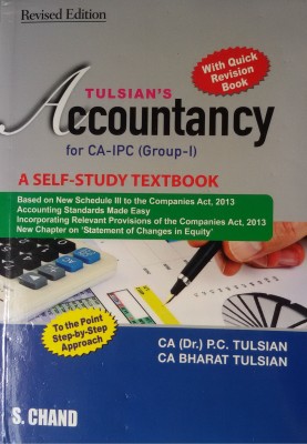 Tulisan's Accountancy for CA-IPCC(English, Paperback, Tulsian P. C.)