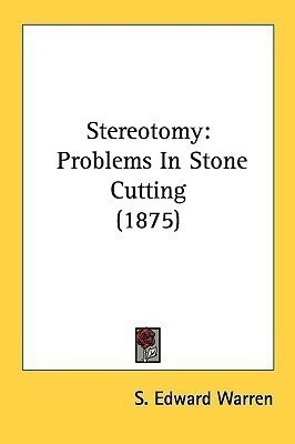 Stereotomy(English, Paperback, Warren Samuel Edward)