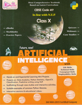CBSE CODE 417 ARTIFICIAL INTELLIGENCE -X(Paperback, GAGAN AGARWAL, DAVID S.)