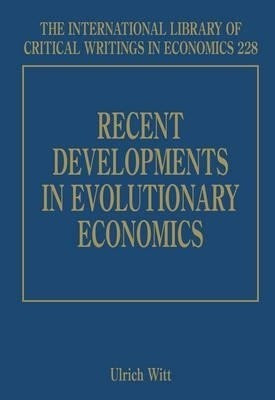 Recent Developments in Evolutionary Economics(English, Hardcover, unknown)