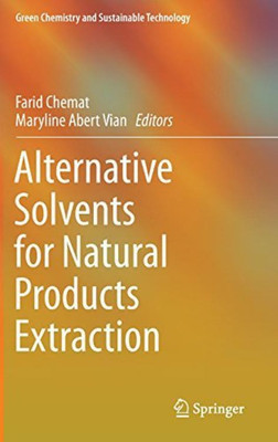 Alternative Solvents for Natural Products Extraction(English, Hardcover, unknown)