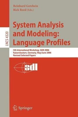 System Analysis and Modeling: Language Profiles(English, Paperback, unknown)