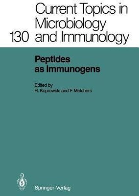 Peptides as Immunogens(English, Paperback, unknown)