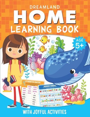Home Learning Book With Joyful Activities - 5+(English, Paperback, Dreamland Publications)