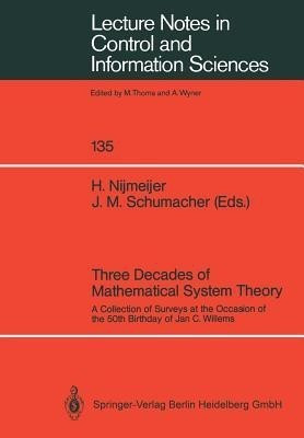 Three Decades of Mathematical System Theory(English, Paperback, unknown)