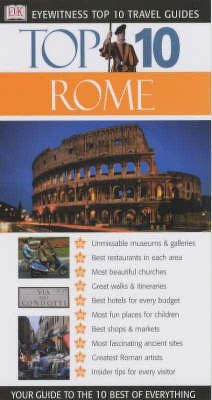 DK Eyewitness Top 10 Travel Guide: Rome(English, Paperback, Kennedy Jeffrey)
