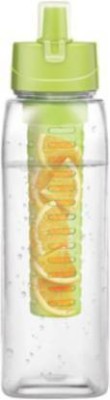 MILTON FRUIT INFUSER BOTTLE 1000 ml Bottle 1000 ml Bottle(Pack of 1, Green, Plastic)