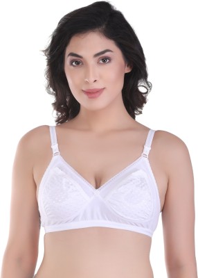 Bewild Women Maternity/Nursing Non Padded Bra(White)