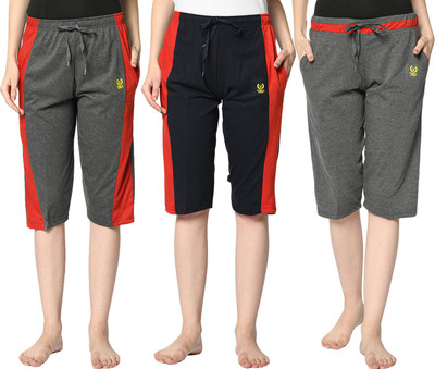 MACK JONNEY Women Multicolor Capri