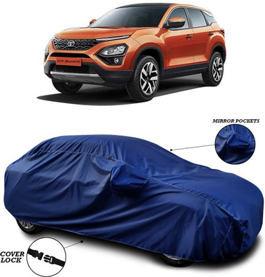 ANTHUB Car Cover For Tata H7X (With Mirror Pockets)(Blue)