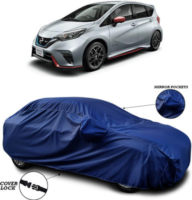 SEBONGO Car Cover For Nissan NOTE (With Mirror Pockets)(Blue)