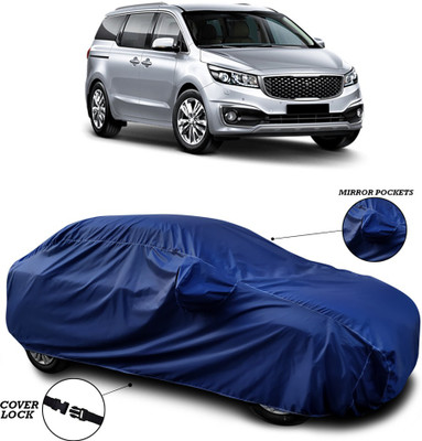ANTHUB Car Cover For Kia Carnival (With Mirror Pockets)(Blue)