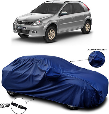 ANTHUB Car Cover For Mahindra Verito Vibe (With Mirror Pockets)(Blue)