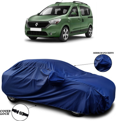 SEBONGO Car Cover For Renault Dokker (With Mirror Pockets)(Blue)