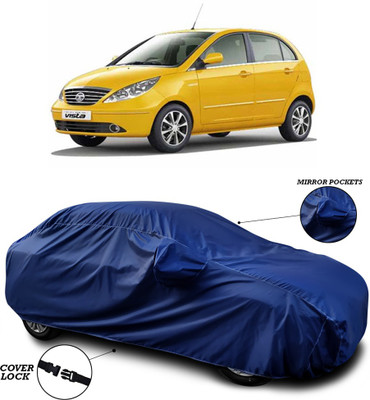 ANTHUB Car Cover For Tata Indica Vista (With Mirror Pockets)(Blue, For 2019, 2020, 2021, 2022, 2023 Models)