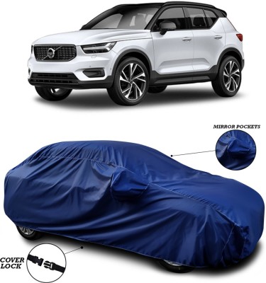 ANTHUB Car Cover For Volvo XC40 (With Mirror Pockets)(Blue)