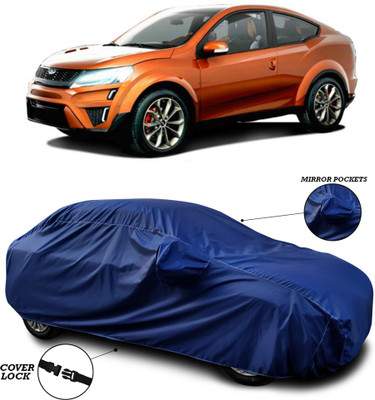 ANTHUB Car Cover For Mahindra XUV Aero (With Mirror Pockets)(Blue)