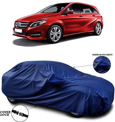 ANTHUB Car Cover For Mercedes Benz B-Class Facelift (With Mirror Pockets)(Blue)