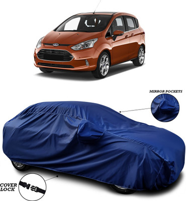 ANTHUB Car Cover For Ford B Max (With Mirror Pockets)(Blue)