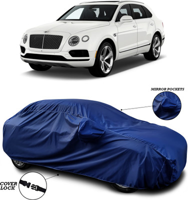 ANTHUB Car Cover For Bentley Bentayga (With Mirror Pockets)(Blue)