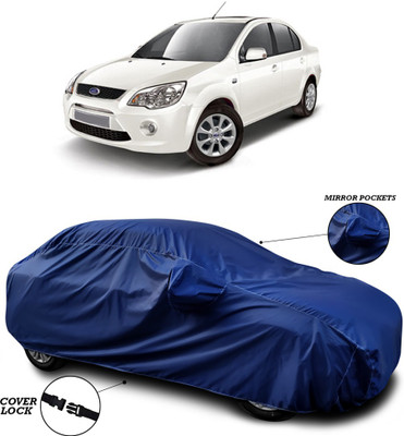 SEBONGO Car Cover For Ford Fiesta Classic (With Mirror Pockets)(Blue)