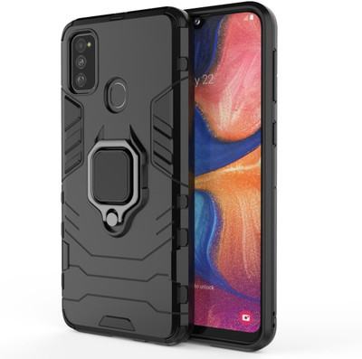 Cassiey Back Cover for Samsung Galaxy M30s / Samsung Galaxy M21(Black, Rugged Armor, Pack of: 1)