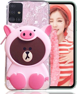 KC Back Cover for Samsung Galaxy M31s(Pink, Shock Proof, Silicon, Pack of: 1)